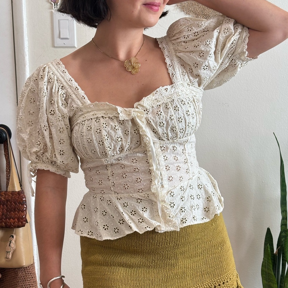 DOEN Docia Top in Nut Milk 🕊️